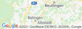 Hechingen map